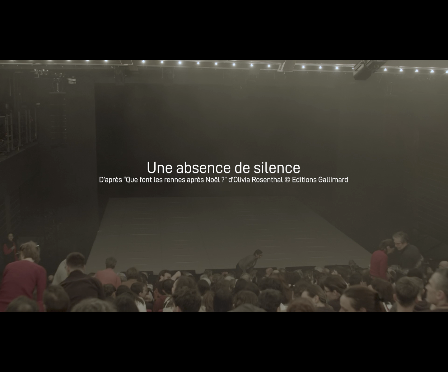 Une absence de silence